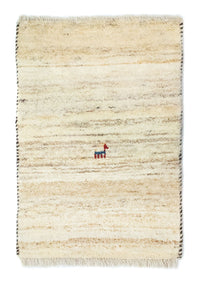 Gabbeh Rug - Perser - 60 x 40 cm - beige