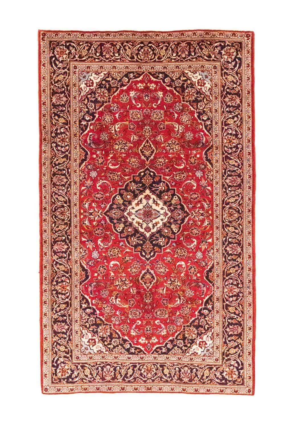 Perser Rug - Keshan - 258 x 150 cm - red