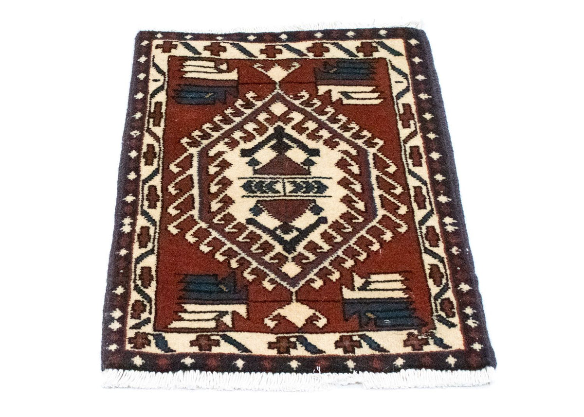 Perser Rug - Nomadic square  - 54 x 40 cm - brown