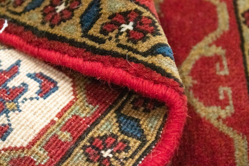 Perser Rug - Nomadic square  - 54 x 40 cm - red