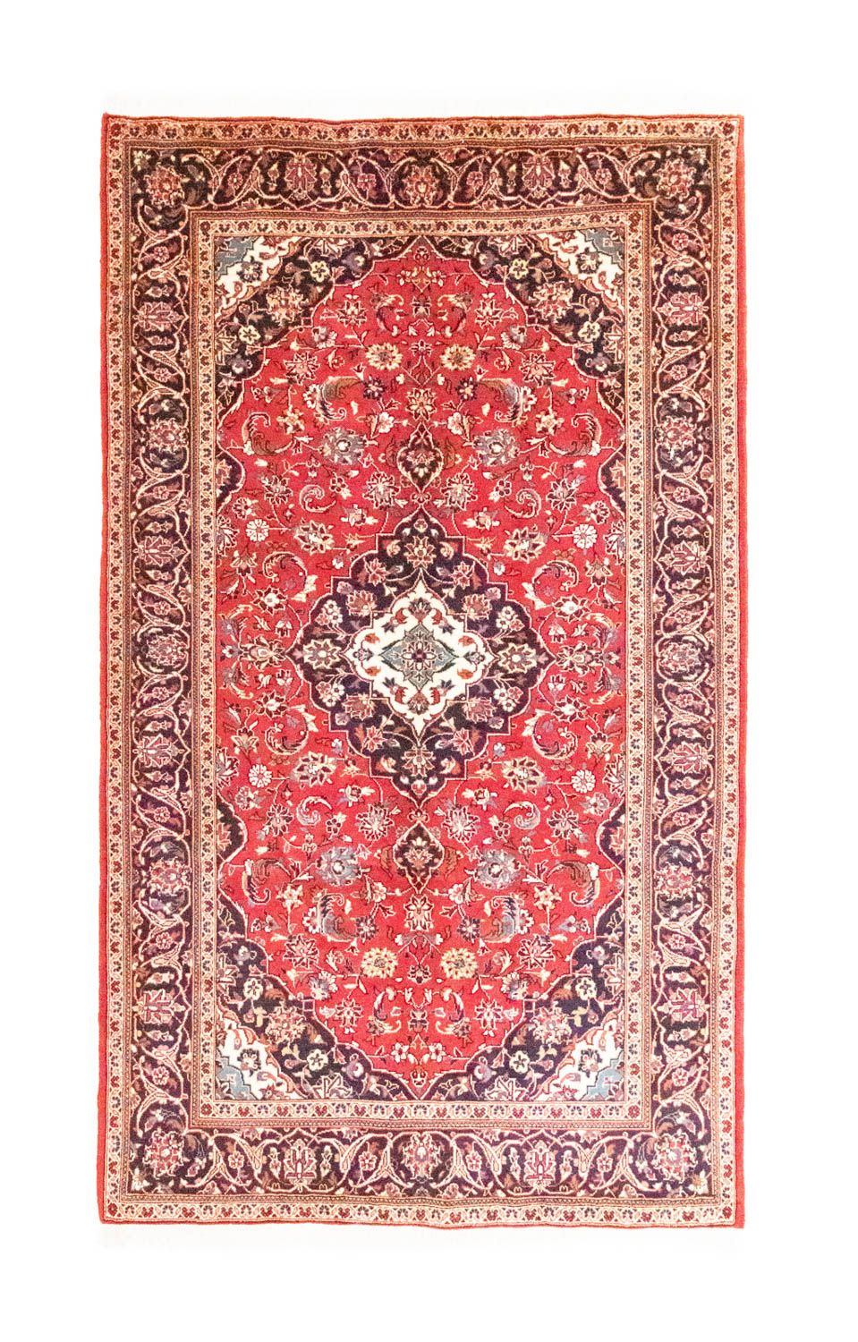 Perser Rug - Keshan - 251 x 146 cm - red