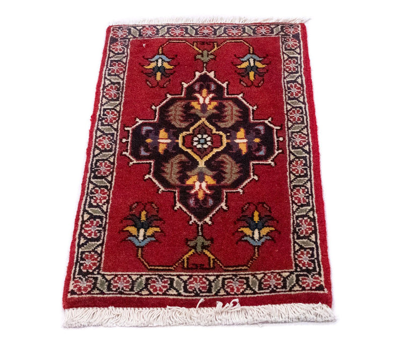 Perser Rug - Nomadic square  - 54 x 40 cm - red