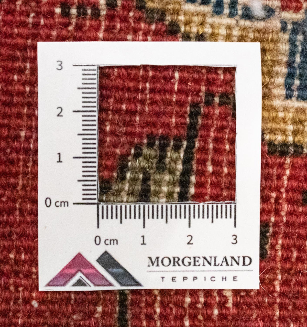 Perser Rug - Nomadic square  - 54 x 40 cm - red