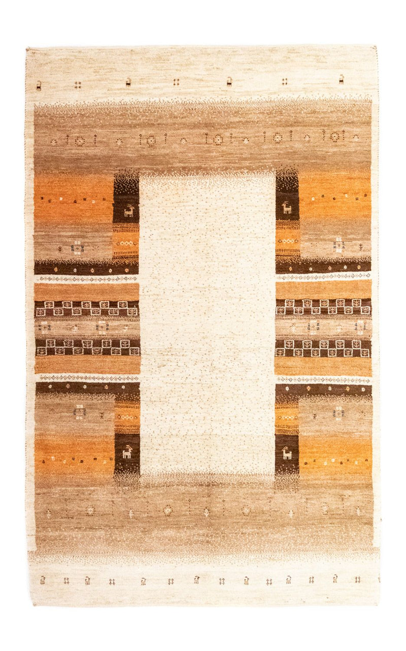 Gabbeh Rug - Loribaft Perser - 257 x 160 cm - beige