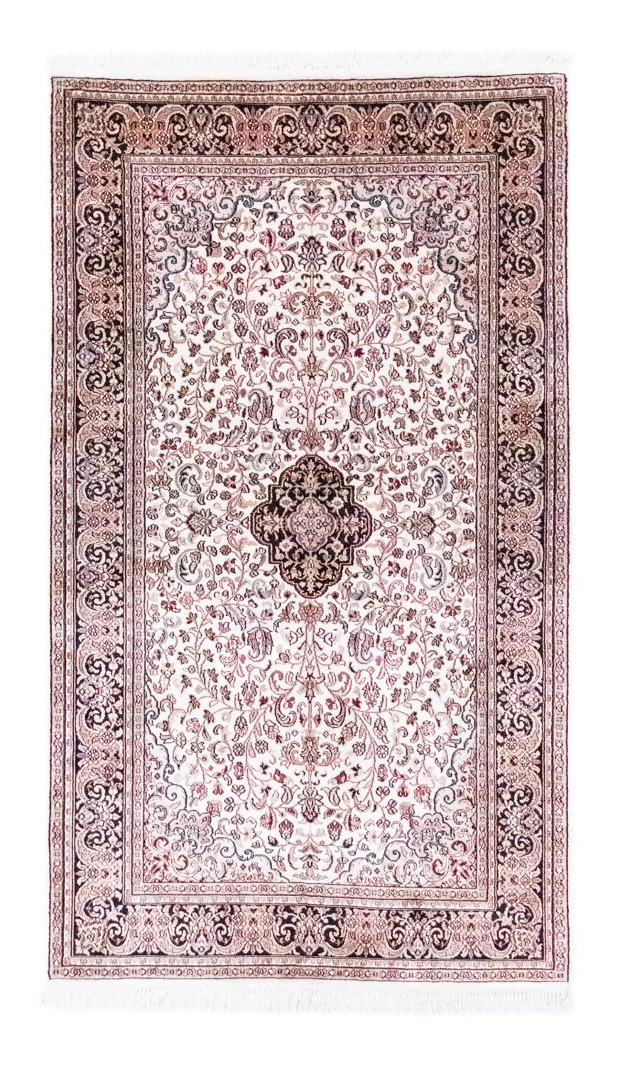 Silk Rug - Kashmir Silk - 161 x 93 cm - blue