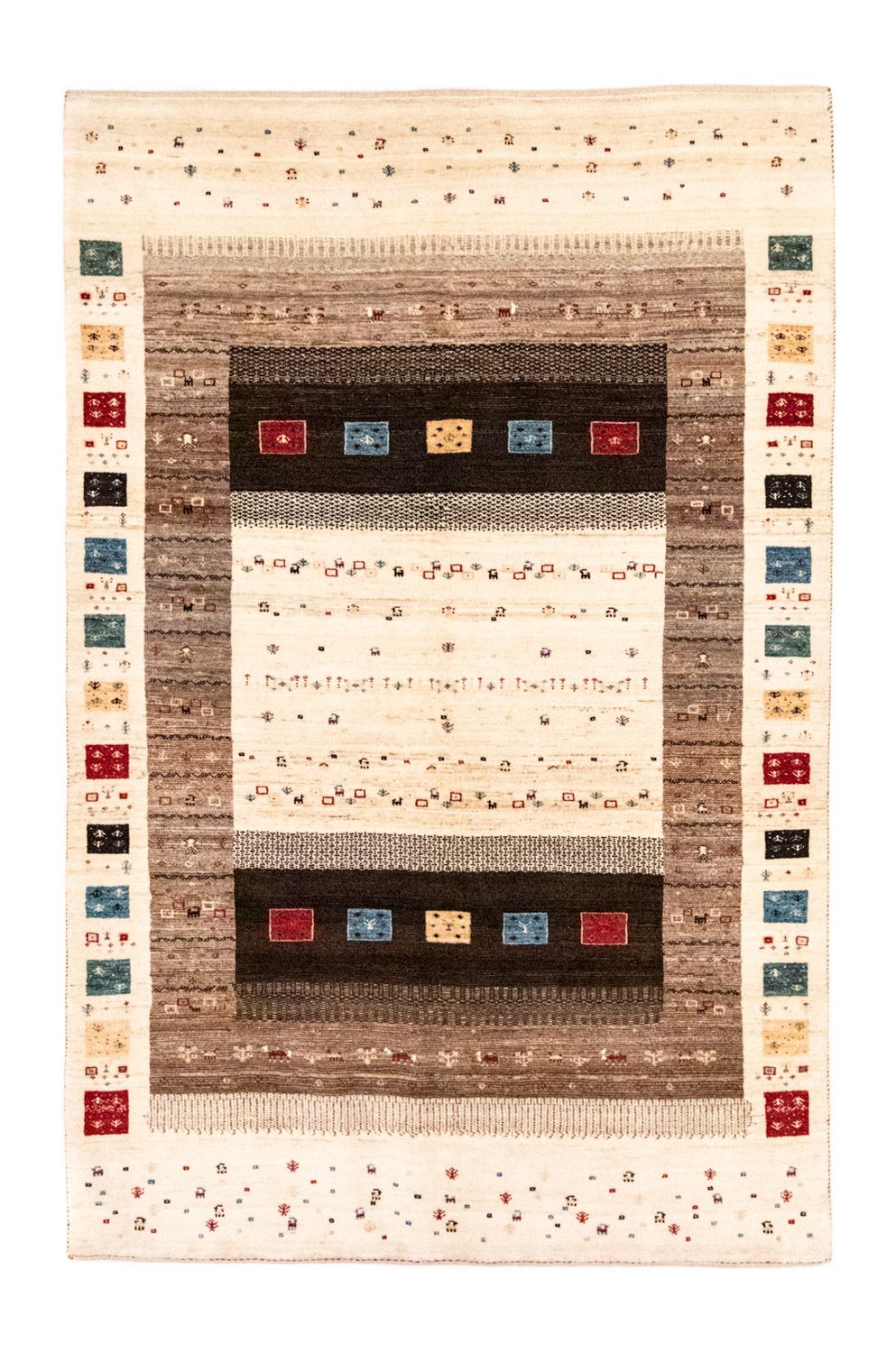 Gabbeh Rug - Loribaft Perser - 260 x 170 cm - colorful