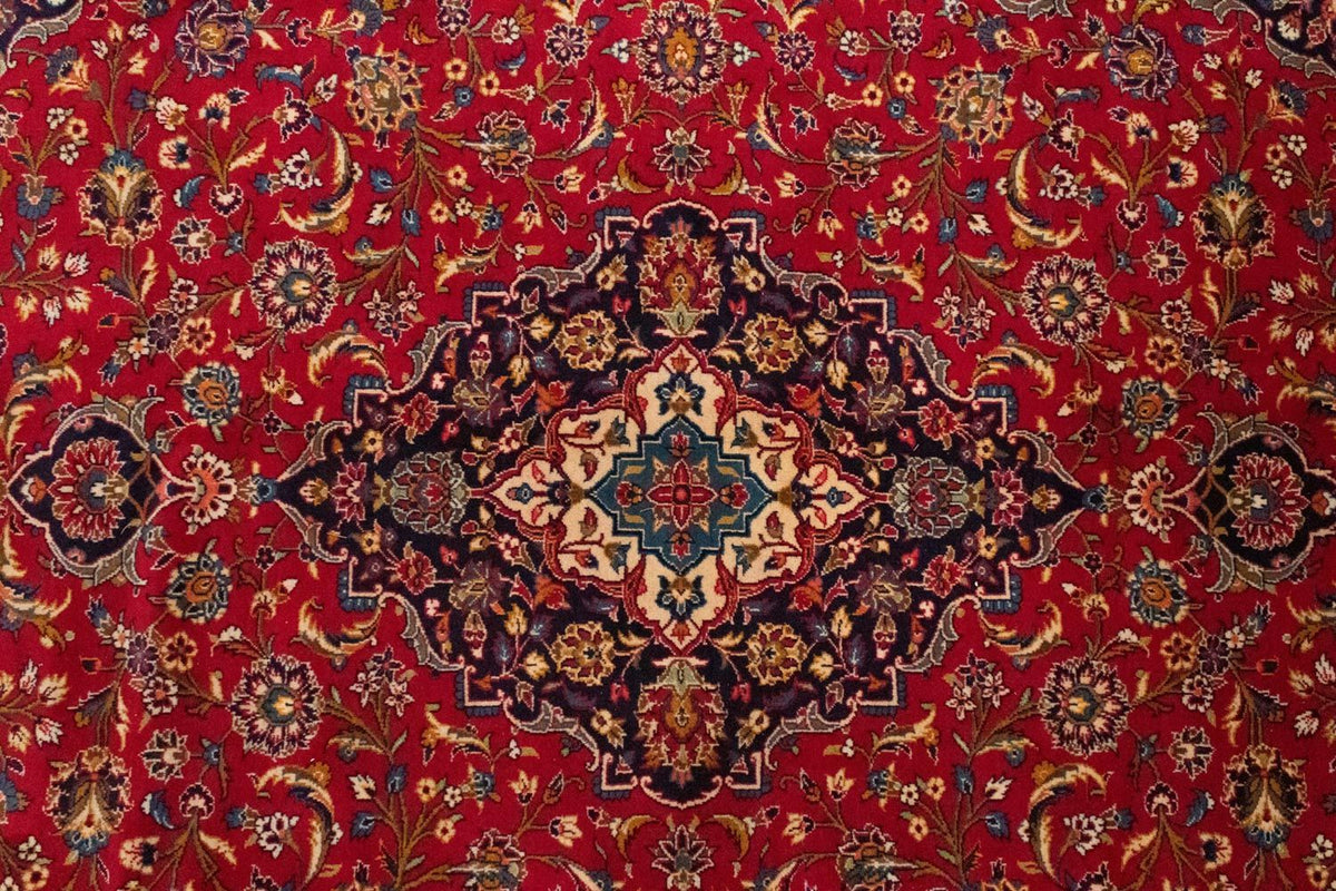 Perser Rug - Keshan - 353 x 255 cm - red