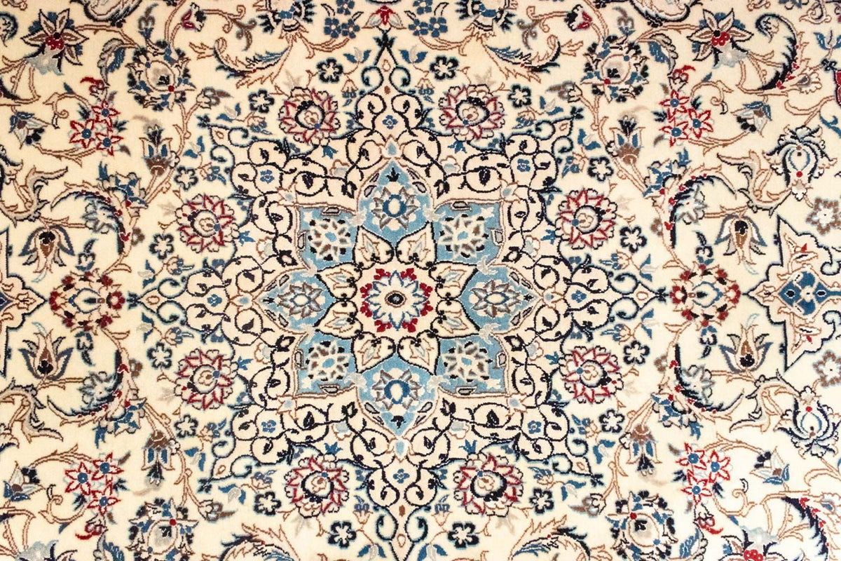 Perser Rug - Nain - Royal - 263 x 174 cm - natural white