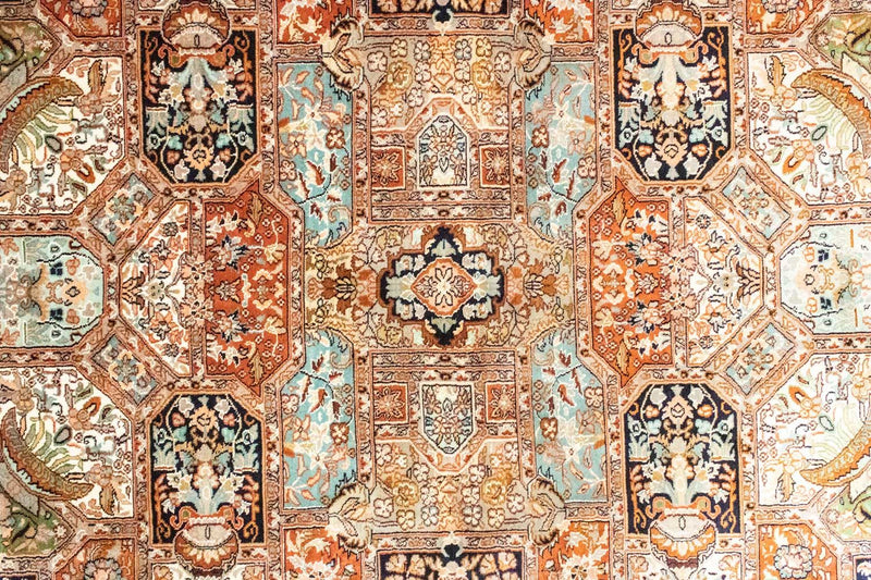 Seidenteppich - Kaschmir Seide 229 x 152 cm Wohnzimmer Teppich