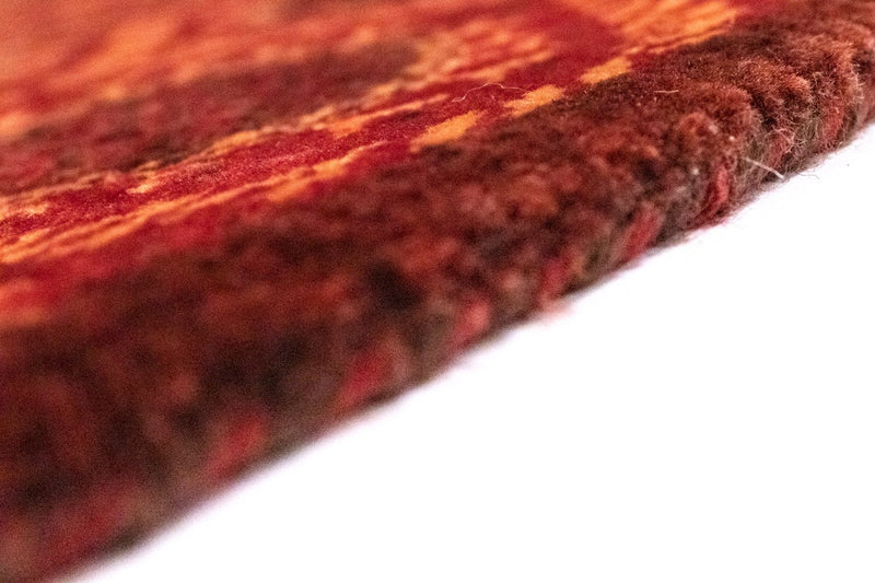 Gabbeh Rug - Loribaft Perser - 242 x 172 cm - orange