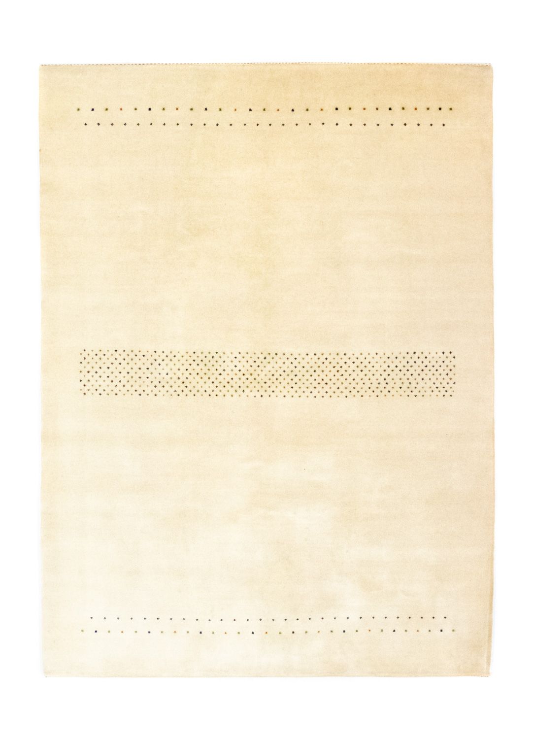 Gabbeh Rug - Loribaft Perser - 238 x 175 cm - beige