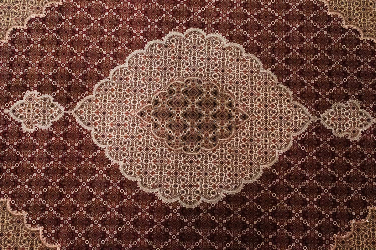 Perser Rug - Tabriz - 306 x 249 cm - red