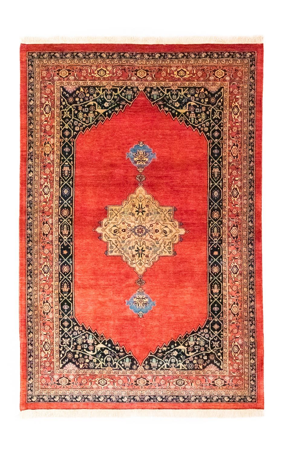 Perser Rug - Nomadic - 242 x 162 cm - red