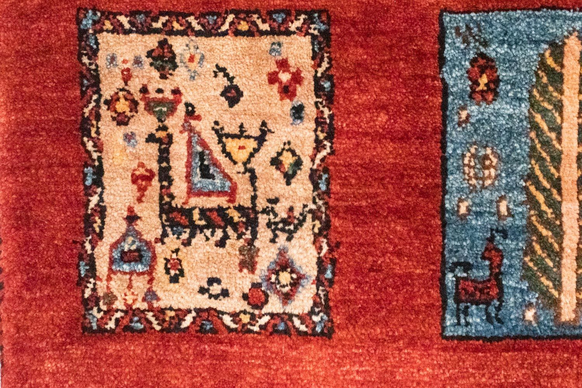 Perser Rug - Nomadic - 244 x 158 cm - orange