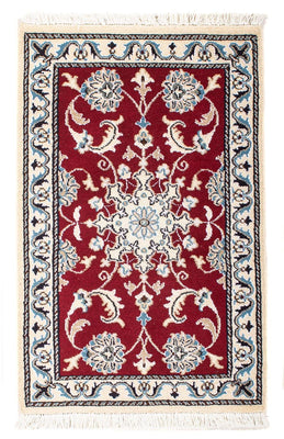 Perser Rug - Nain - 89 x 56 cm - dark red