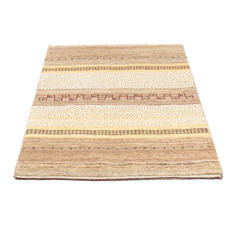 Gabbeh Rug - Loribaft Perser - 138 x 79 cm - beige