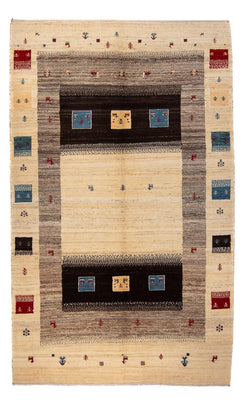 Gabbeh Rug - Loribaft Perser - 240 x 153 cm - beige