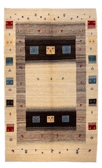 Gabbeh Rug - Loribaft Perser - 240 x 153 cm - beige