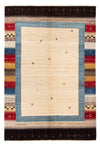 Loribaft Rug 165x236cm - Perserteppich Wollteppich - Rectangle / Beige / 165 x 236 cm Rectangle