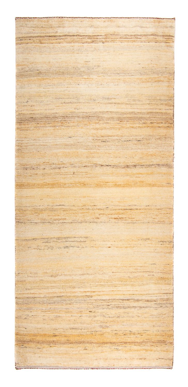 Runner Gabbeh Rug - Loribaft Perser - 200 x 93 cm - beige