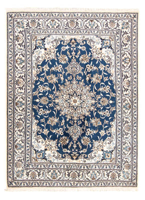 Perser Rug - Nain - 198 x 149 cm - dark blue
