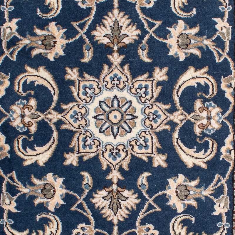 Perser Rug - Nain - 140 x 70 cm - dark blue