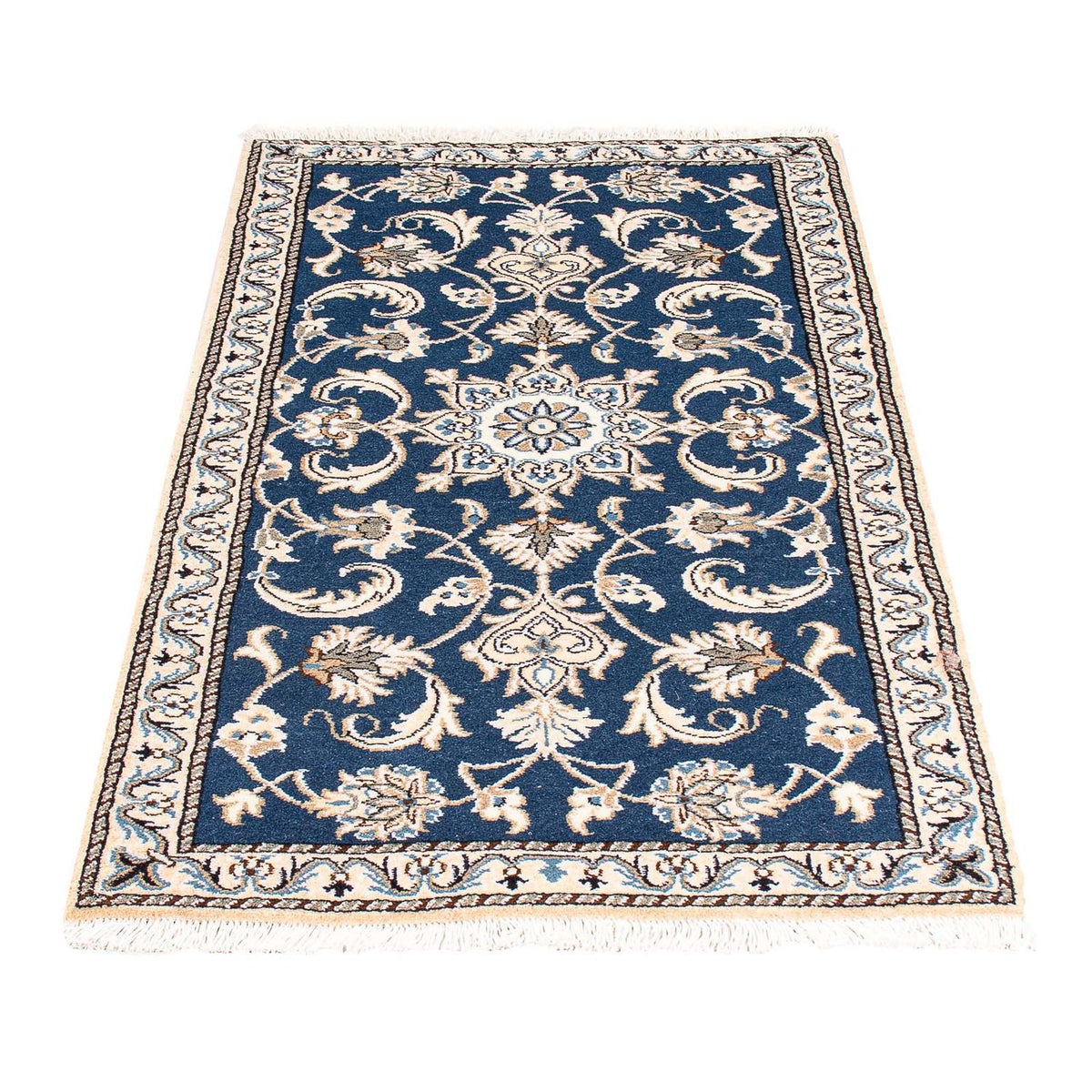 Perser Rug - Nain - 140 x 70 cm - dark blue