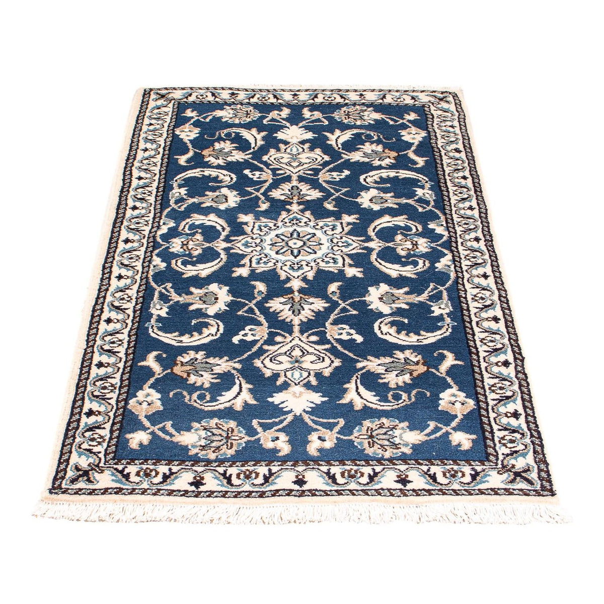 Perser Rug - Nain - 139 x 68 cm - dark blue