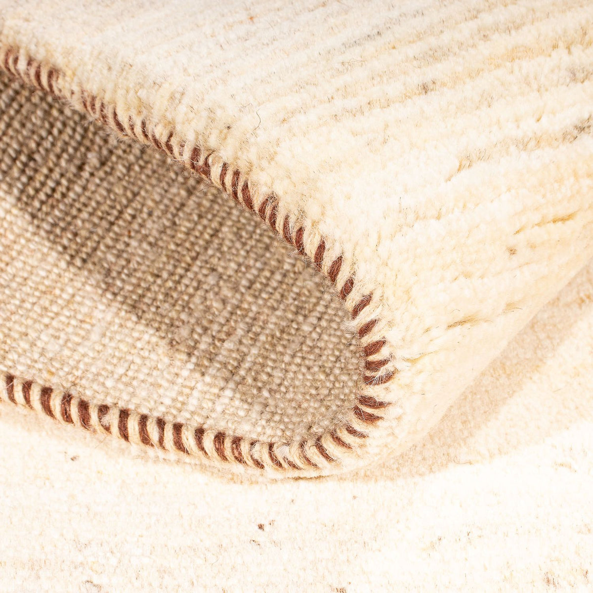 Gabbeh Rug - Loribaft Perser - 129 x 73 cm - beige