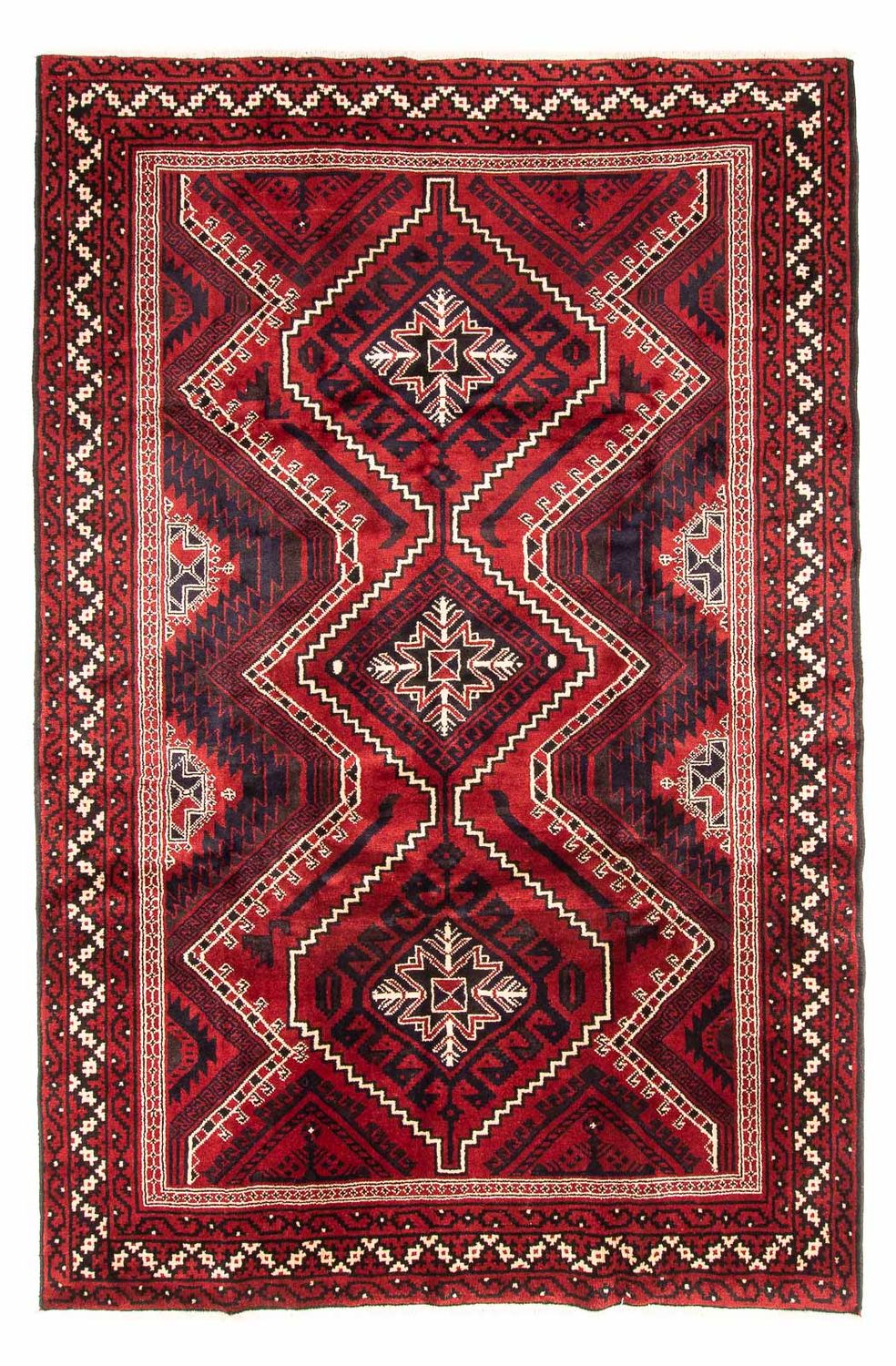 Perser Rug - Nomadic - 306 x 235 cm - dark red