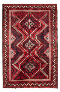 Perser Rug - Nomadic - 306 x 235 cm - dark red