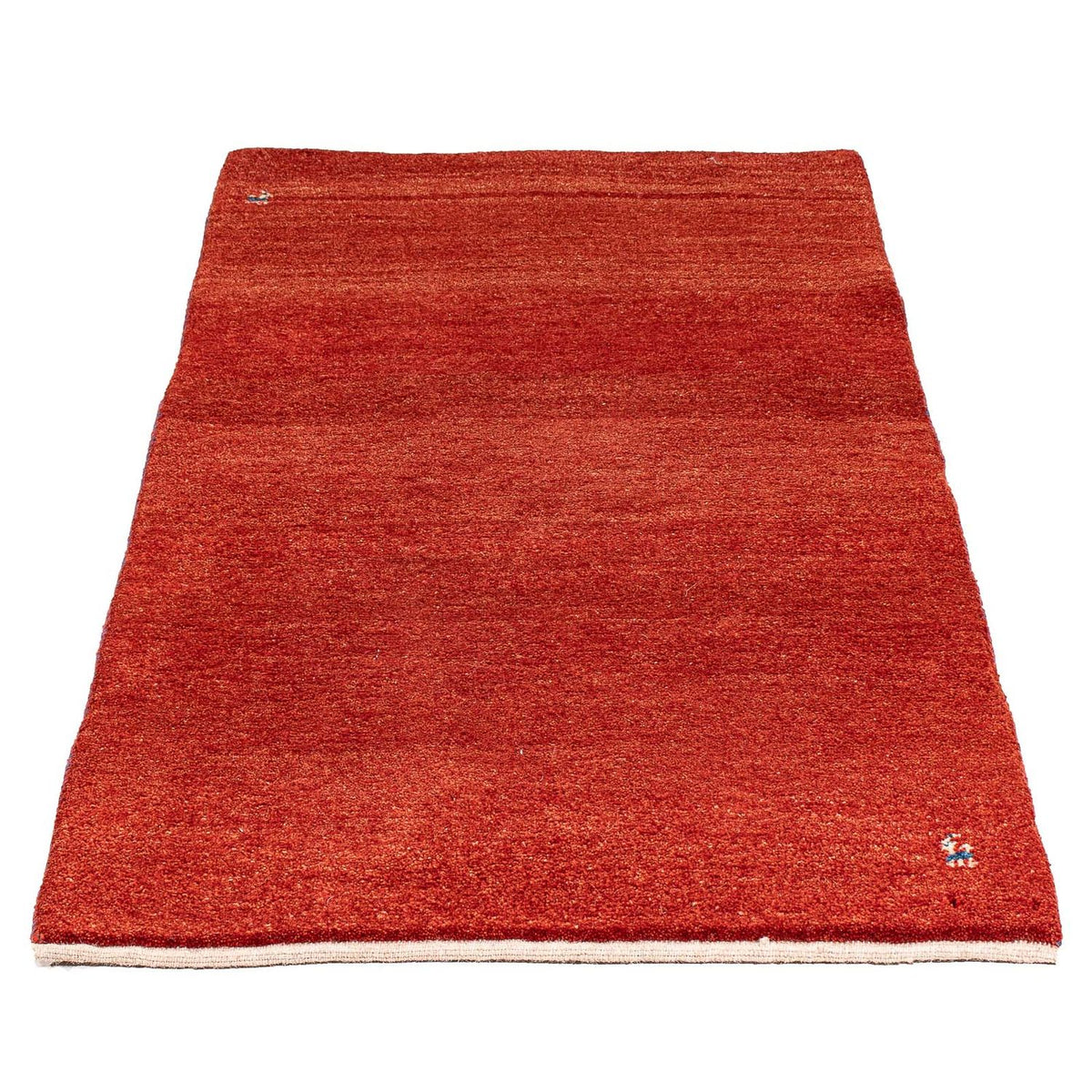 Gabbeh Rug - Loribaft Perser - 142 x 75 cm - rust