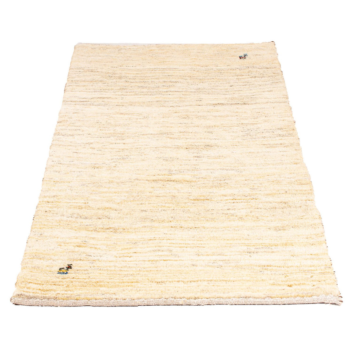 Gabbeh Rug - Loribaft Perser - 137 x 72 cm - beige