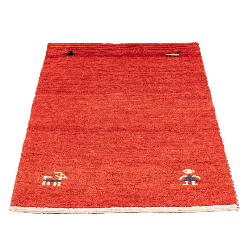 Gabbeh Rug - Loribaft Perser - 118 x 75 cm - dark red