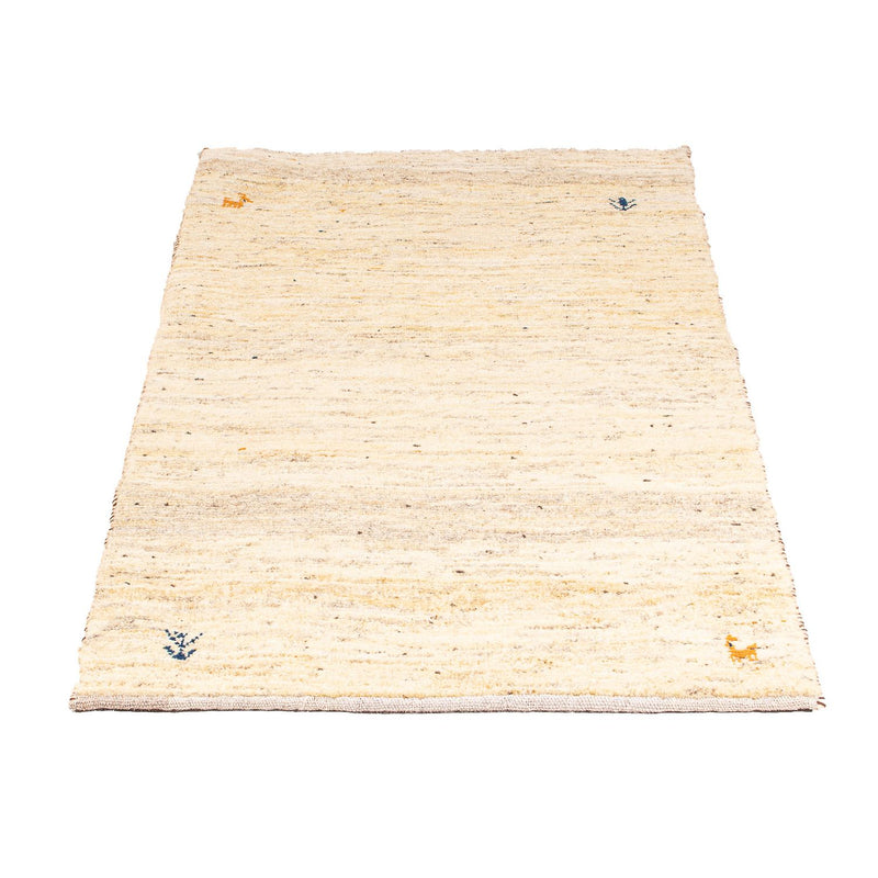 Gabbeh Rug - Loribaft Perser - 131 x 72 cm - beige
