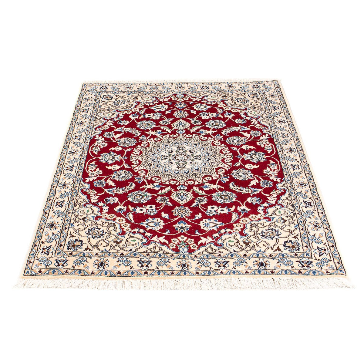 Perser Rug - Nain - Royal - 152 x 100 cm - dark red