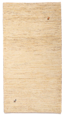 Gabbeh Rug - Loribaft Perser - 140 x 75 cm - beige