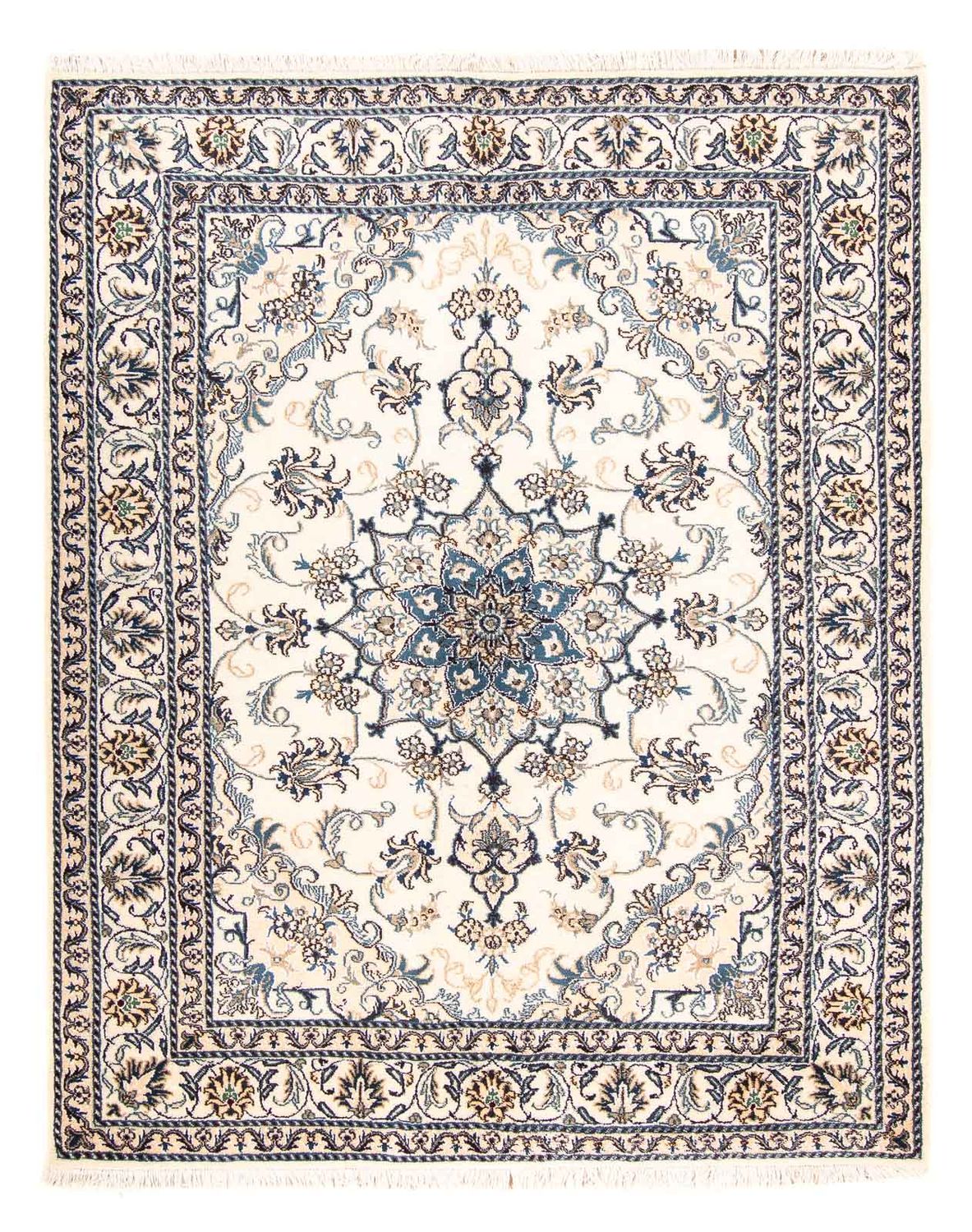 Perser Rug - Nain - 197 x 148 cm - beige