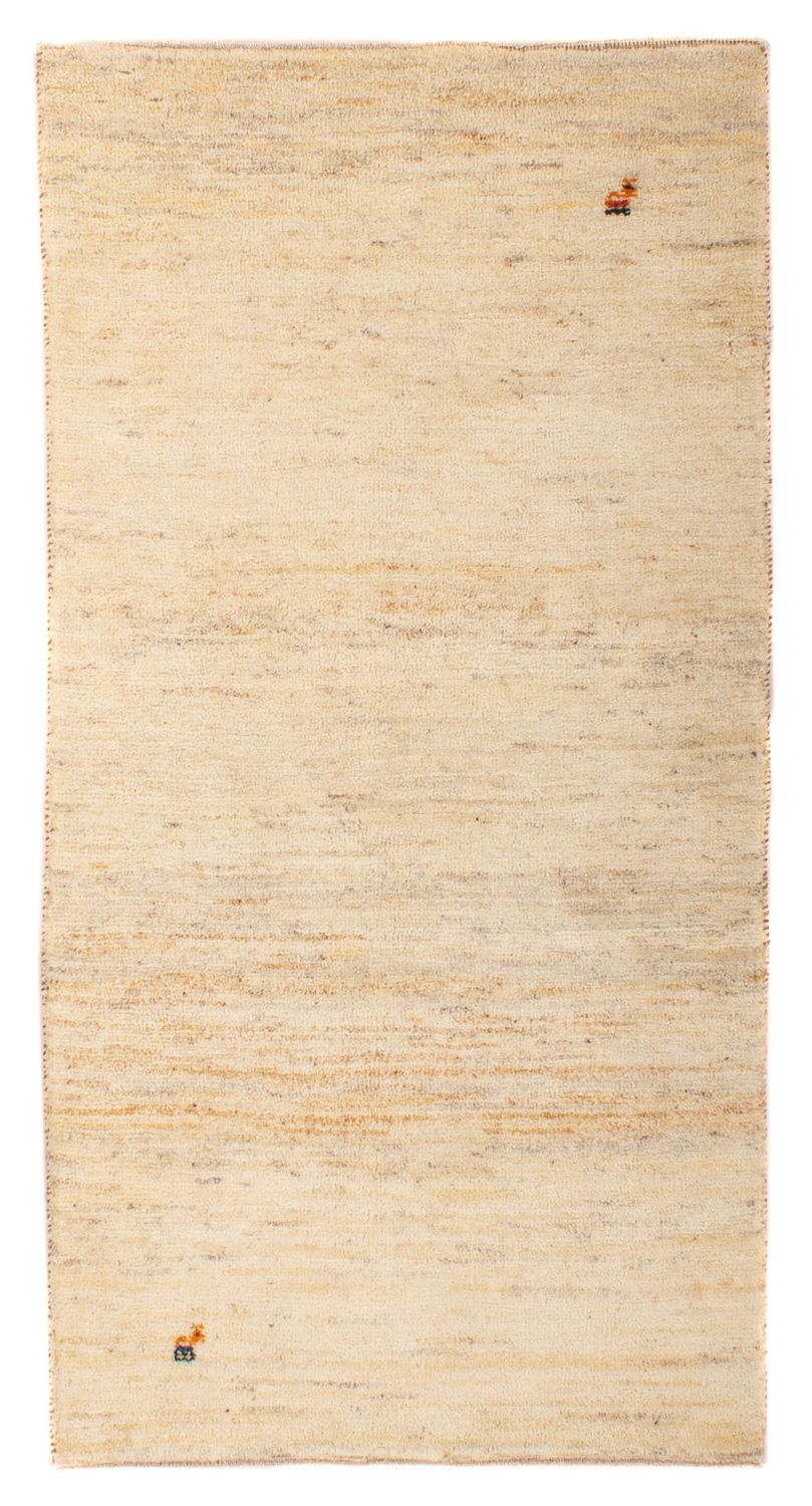 Gabbeh Rug - Loribaft Perser - 143 x 73 cm - beige