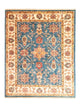 Ziegler Teppich 199 x 162 cm - hellblau