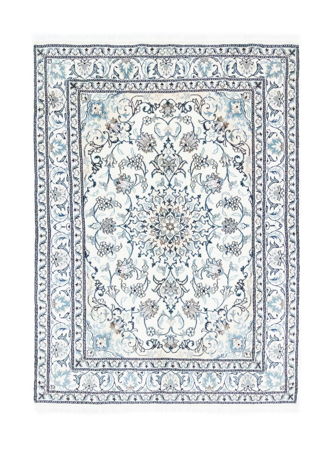 Perser Rug - Nain - 200 x 144 cm - natural white