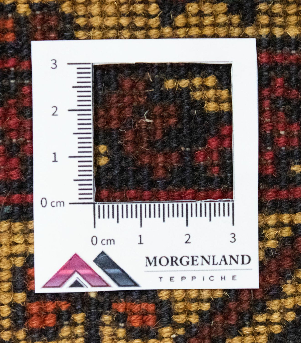 Afghan Rug - 190 x 152 cm - red