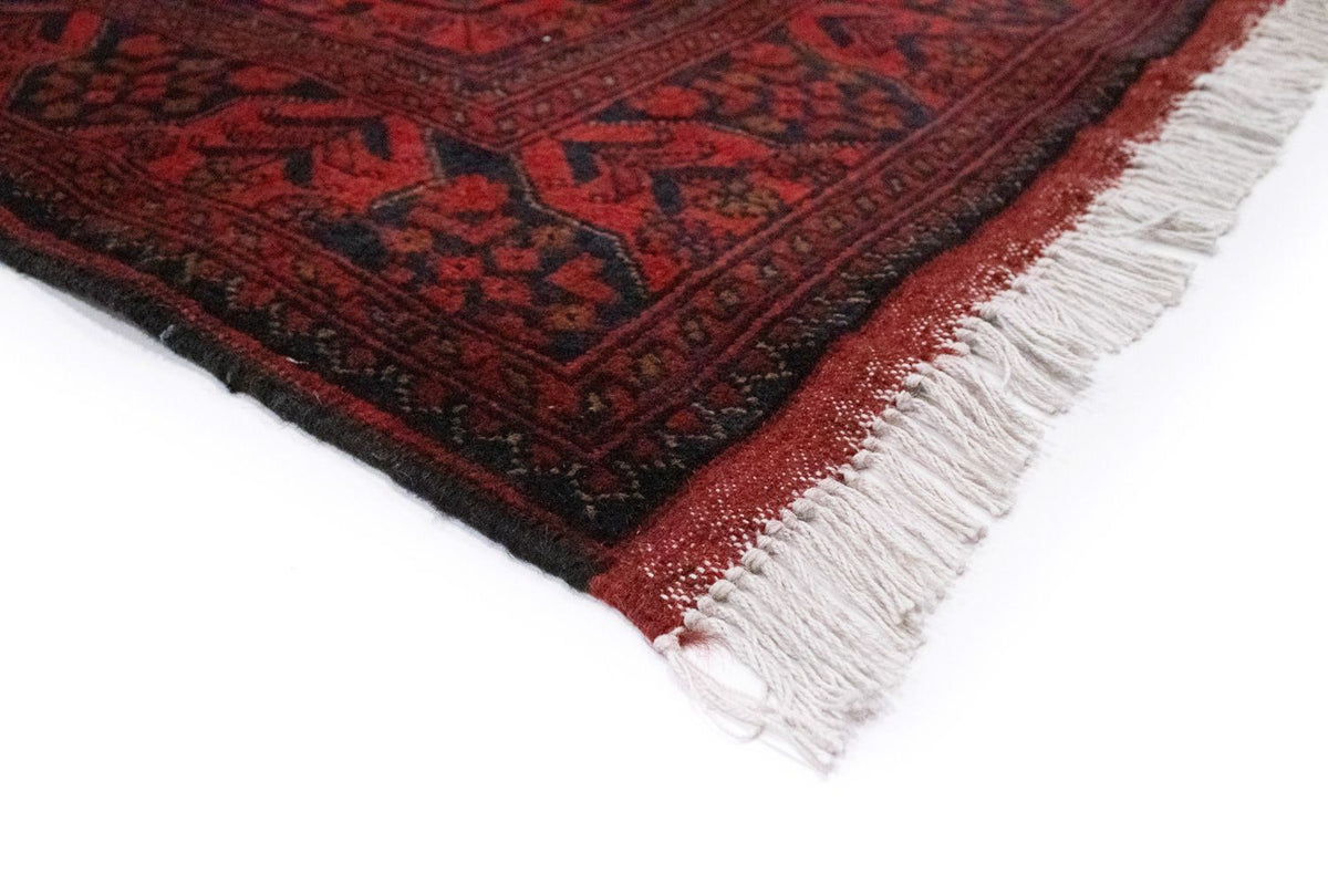 Afghan Rug - Kunduz - 197 x 126 cm - red