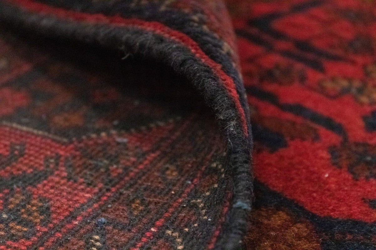 Afghan Rug - Kunduz - 197 x 126 cm - red