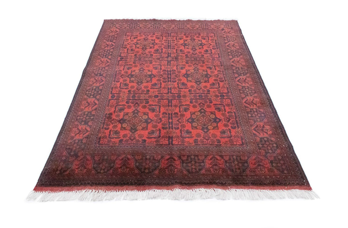 Afghan Rug - Kunduz - 197 x 126 cm - red