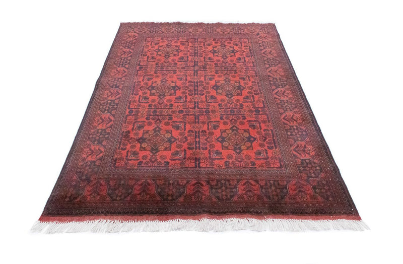 Afghan Rug - Kunduz - 197 x 126 cm - red