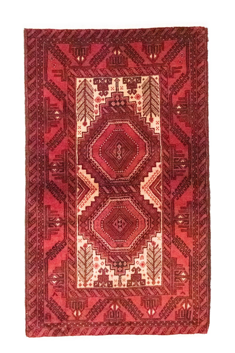 Runner Belutsch Rug - 178 x 103 cm - red