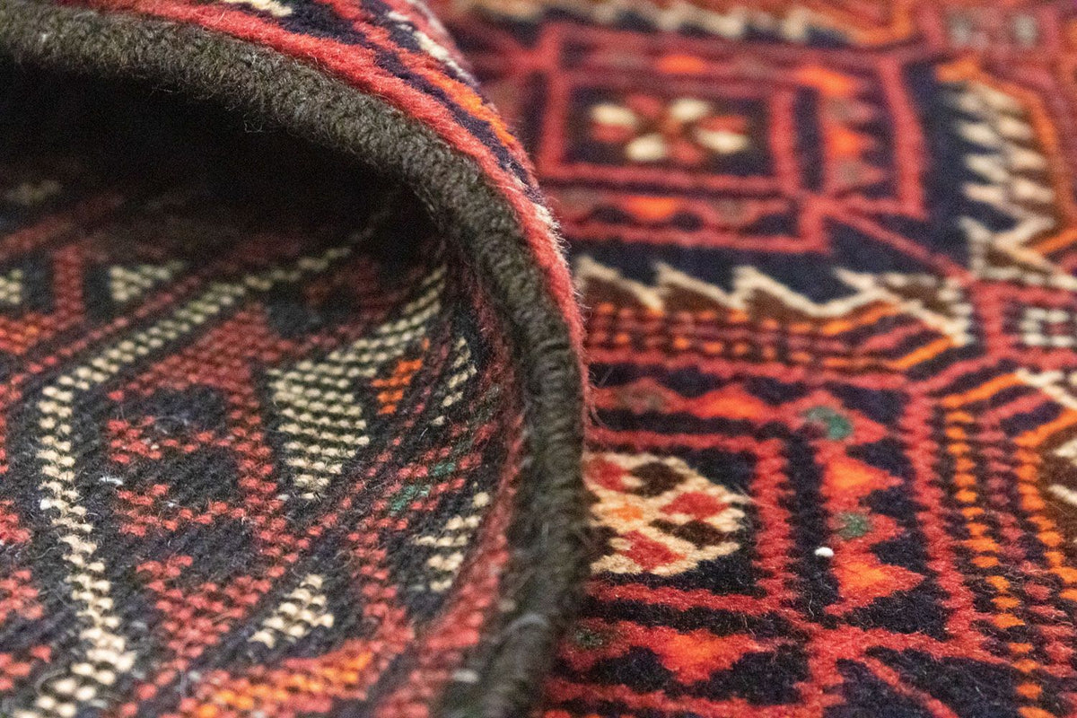 Runner Belutsch Rug - 187 x 95 cm - brown