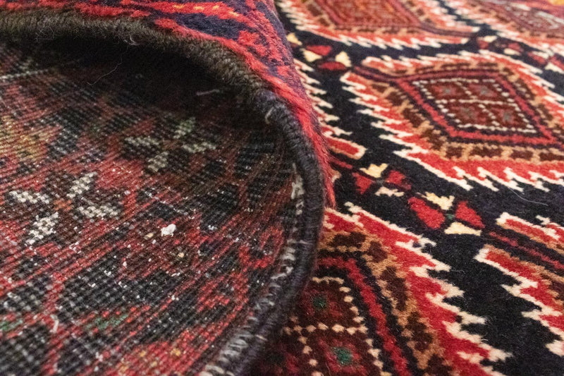 Runner Belutsch Rug - 185 x 102 cm - brown