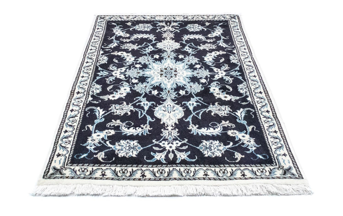 Perser Rug - Nain - 131 x 90 cm - dark blue
